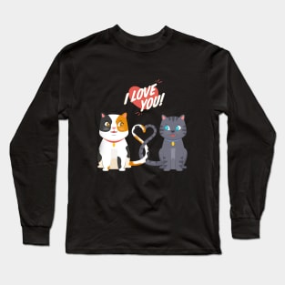 Heart of a cat Long Sleeve T-Shirt